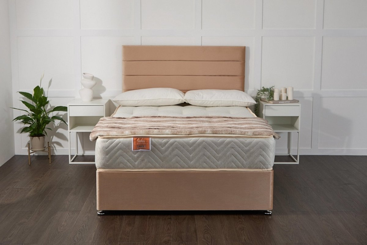 Midas Hera Orthopaedic Coil Sprung Divan Bed Set - Divan beds - Midas Beds