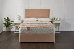 Midas Hera Orthopaedic Coil Sprung Divan Bed Set - Divan beds - Midas Beds
