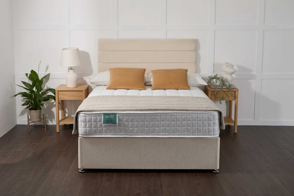Midas Nemesis Coil Sprung Divan Bed Set - Divan beds - Midas Beds