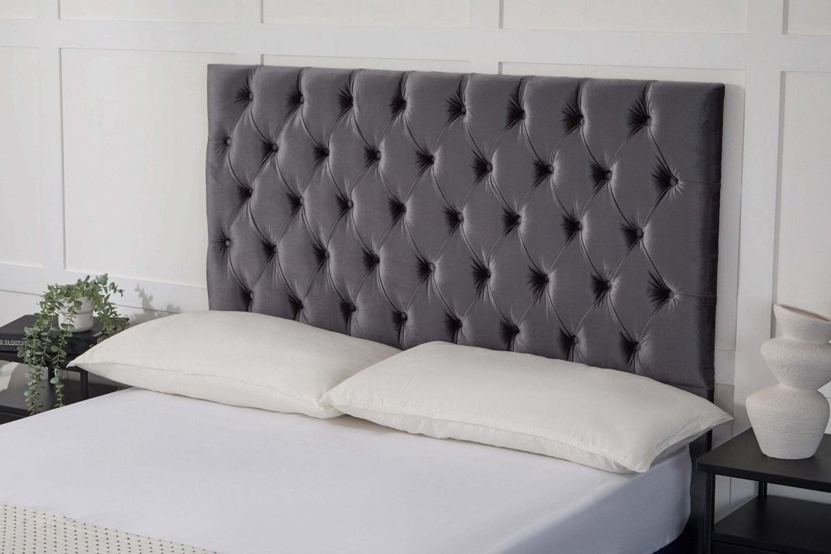 Midas New York Floor Standing Upholstered Headboard - headboard - Midas Beds