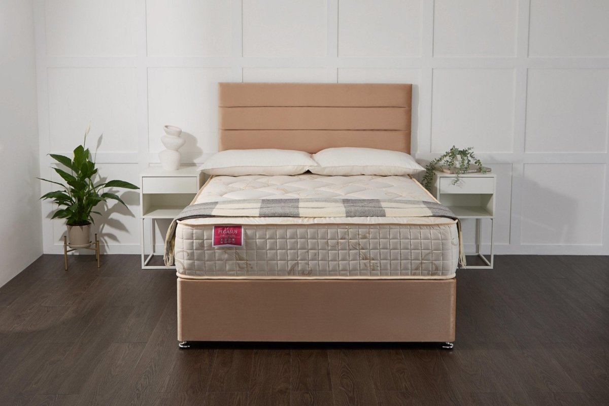 Midas Pegasus Coil Sprung Divan Bed Set - Divan beds - Midas Beds
