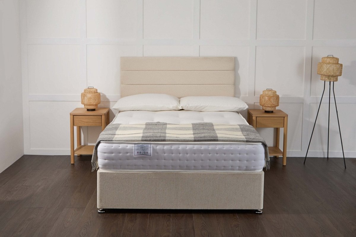 Midas Platinum 5000 Pocket Sprung Intelligent Memory Divan Bed Set - Divan beds - Midas Beds