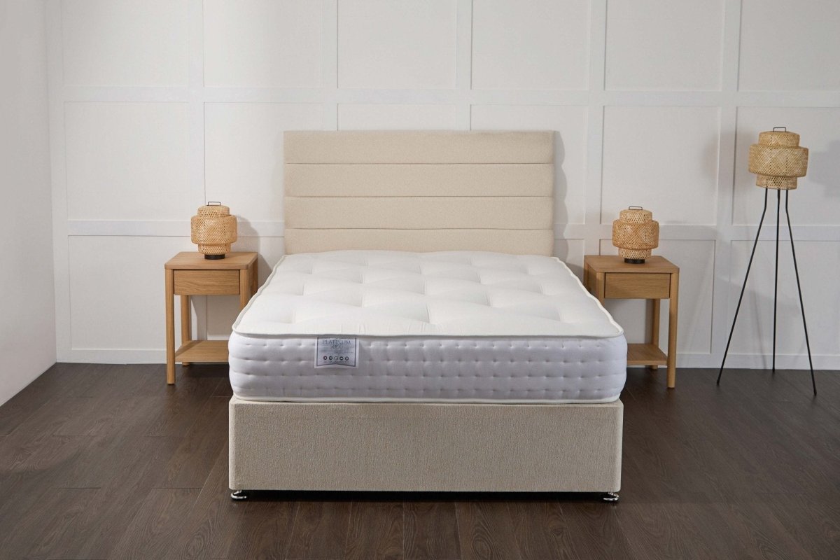 Midas Platinum 5000 Pocket Sprung Intelligent Memory Divan Bed Set - Divan beds - Midas Beds