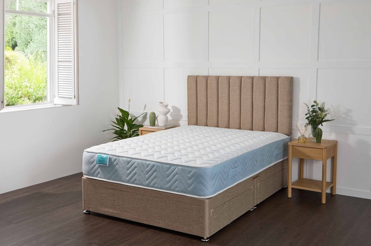 Midas Stress Free Coil Sprung Divan Bed Set - Divan beds - Midas Beds