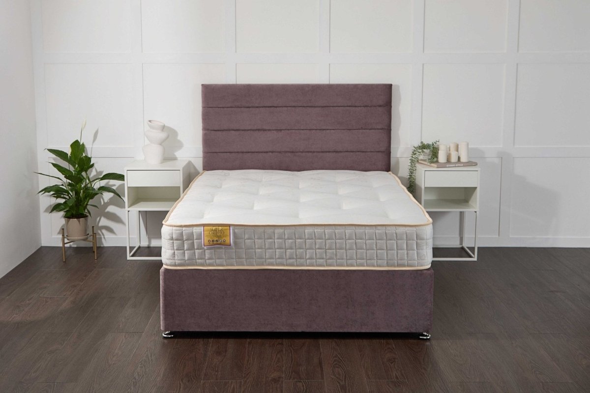 Midas Super Ortho Coil Sprung Divan Bed Set - Divan beds - Midas Beds
