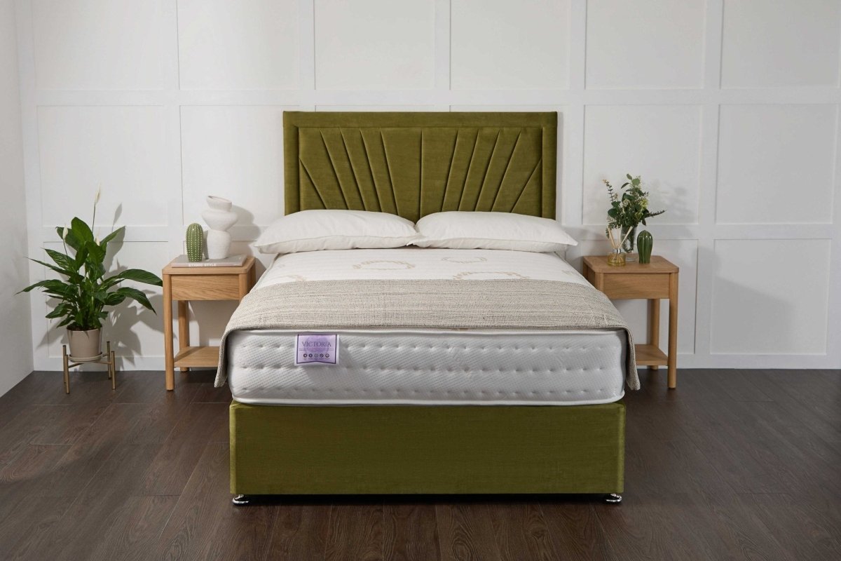 Midas Victoria Orthopaedic Coil Sprung Divan Bed Set - Divan beds - Midas Beds