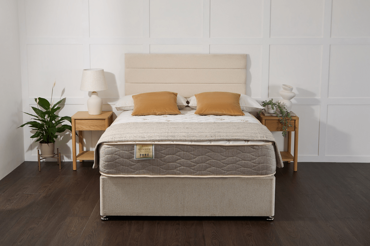 Midas Zeus Orthopaedic Coil Sprung Divan Bed Set - Divan beds - Midas Beds