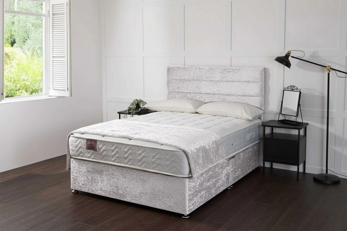 Taurus Bed Set With 1000 Pocket Sprung Mattress colours - Divan Bed With Mattress - Midas Beds