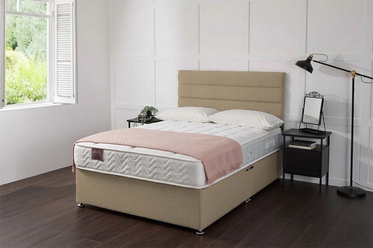 Taurus Bed Set With 1000 Pocket Sprung Mattress colours - Divan Bed With Mattress - Midas Beds