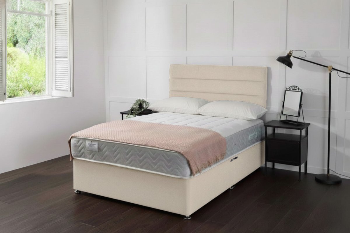 Taurus Bed Set With 1000 Pocket Sprung Mattress colours - Divan Bed With Mattress - Midas Beds