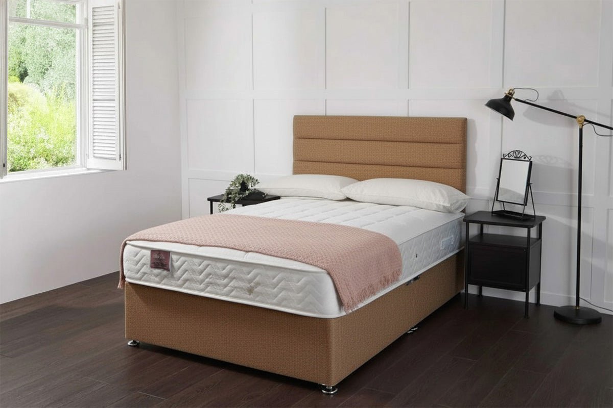 Taurus Bed Set With 1000 Pocket Sprung Mattress colours - Divan Bed With Mattress - Midas Beds