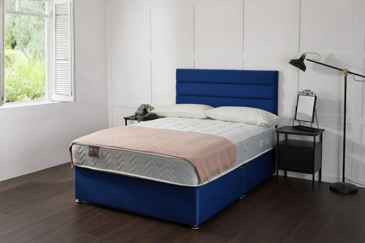 Taurus Bed Set With 1000 Pocket Sprung Mattress colours - Divan Bed With Mattress - Midas Beds
