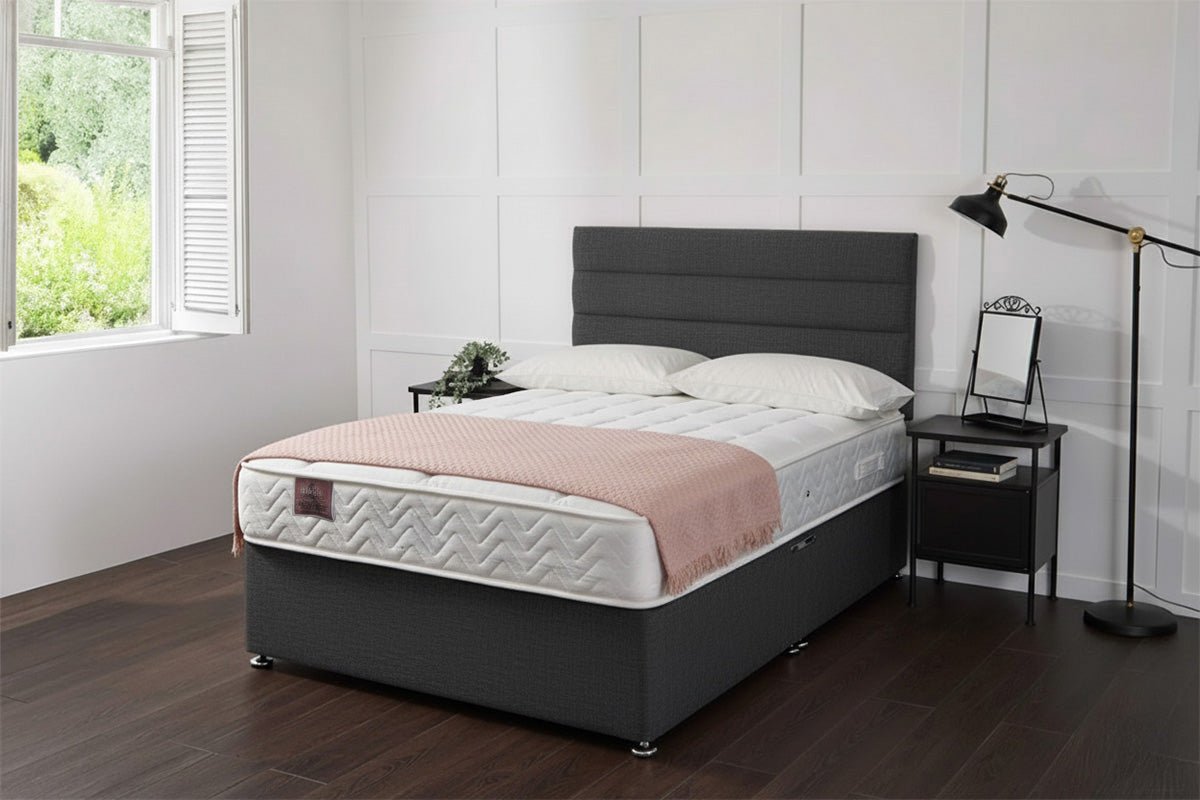Taurus Bed Set With 1000 Pocket Sprung Mattress colours - Divan Bed With Mattress - Midas Beds