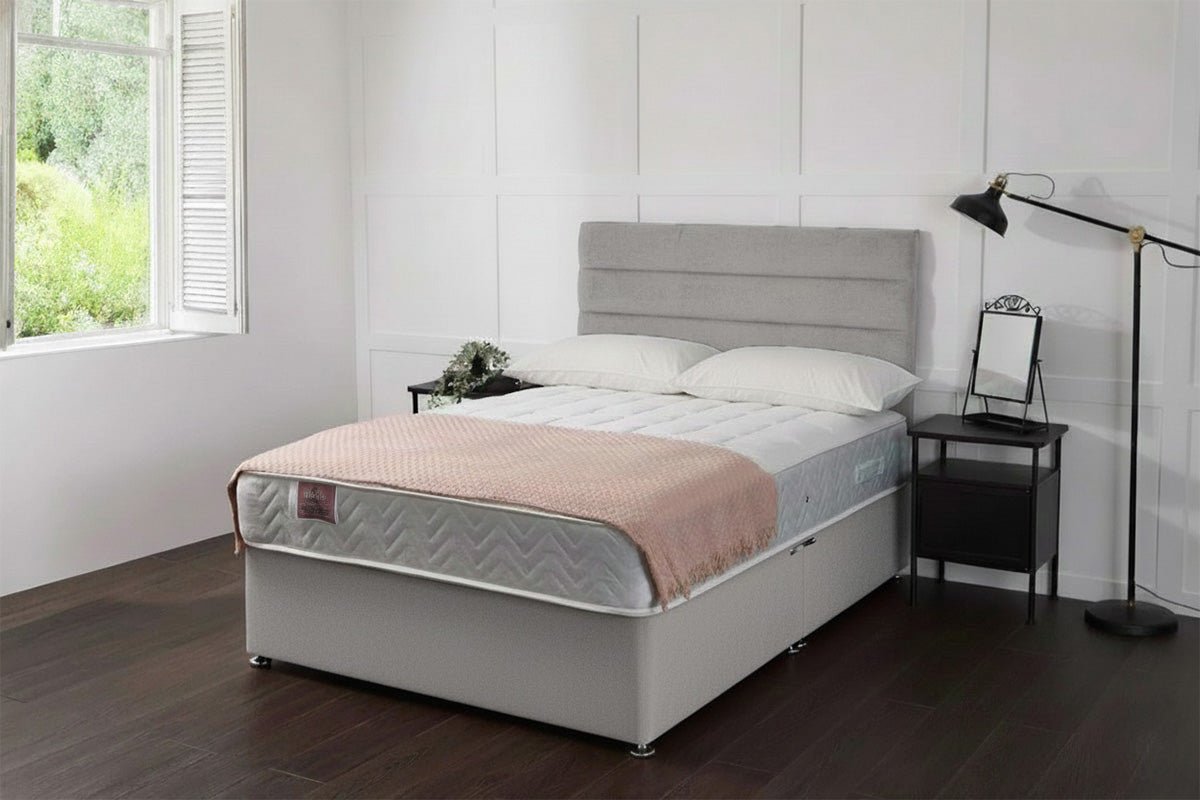 Taurus Bed Set With 1000 Pocket Sprung Mattress colours - Divan Bed With Mattress - Midas Beds