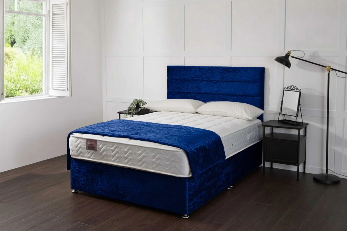 Taurus Bed Set With 1000 Pocket Sprung Mattress colours - Divan Bed With Mattress - Midas Beds