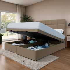 Venice End Lift Ottoman Divan Bed - Ottoman - Midas Beds