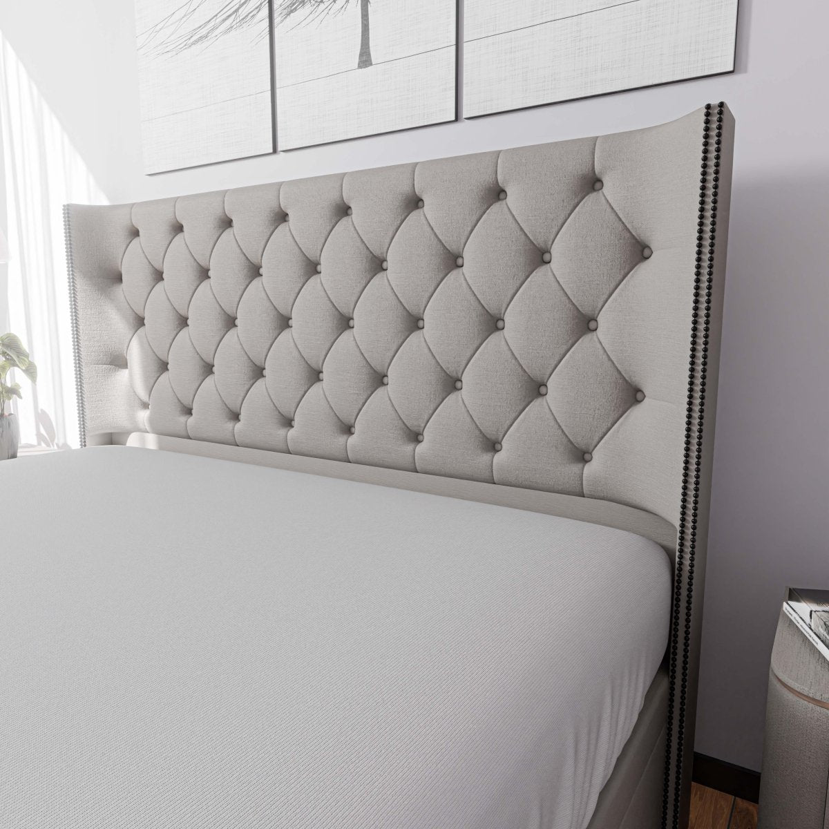 Washington Winged End Lift Ottoman Divan Bed - Ottoman - Midas Beds