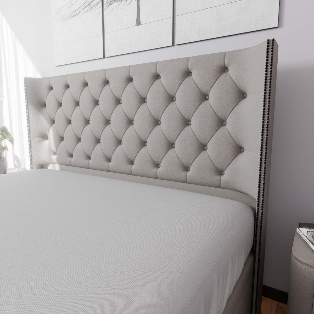 Washington Winged Side Lift Ottoman Divan Bed - Ottoman - Midas Beds